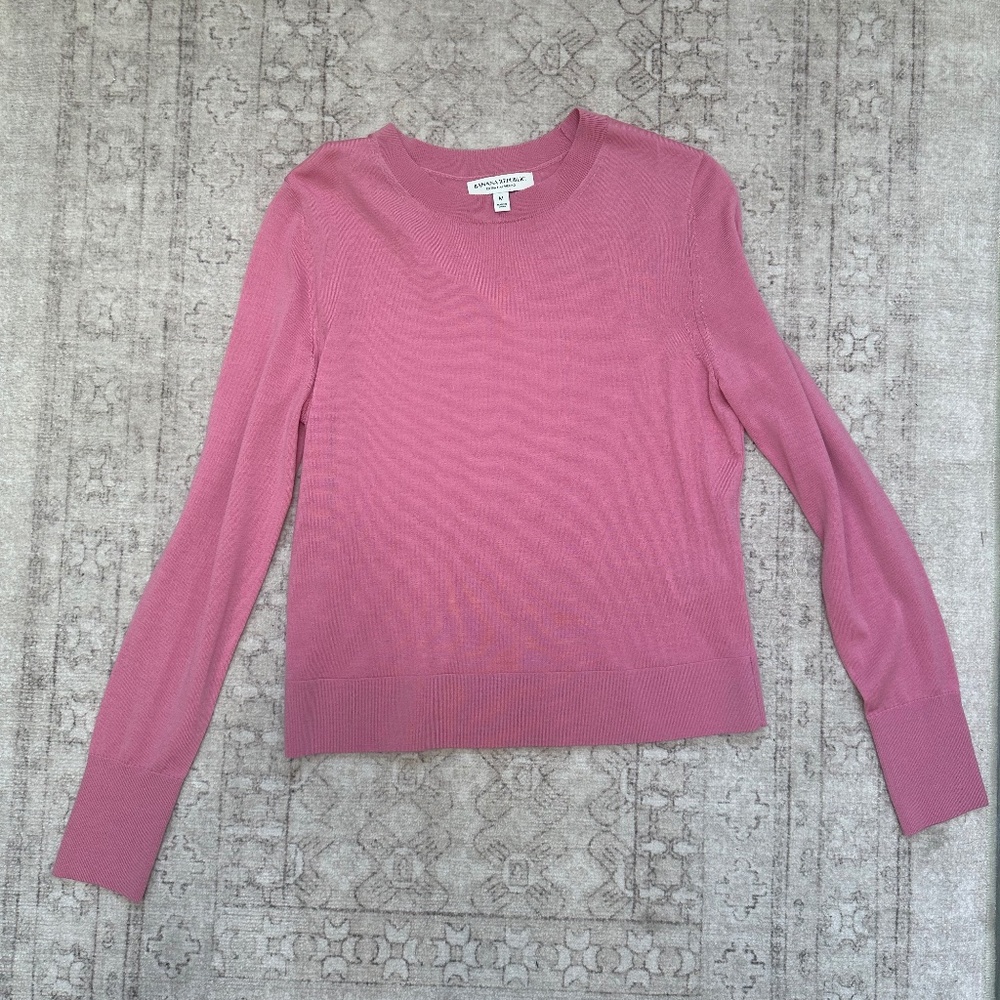 Fine knit Merino wool sweater